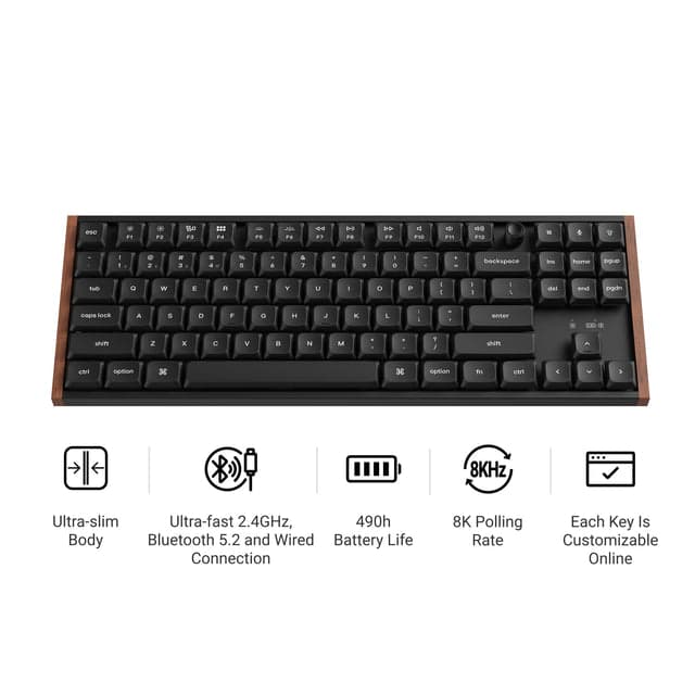 Keychron K1 Ultra 8K Wireless Custom Mechanical Keyboard