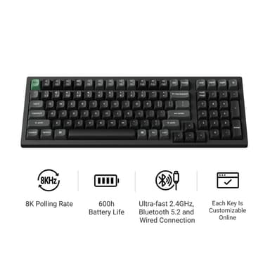 Keychron K4 Ultra 8K Wireless Custom Mechanical Keyboard