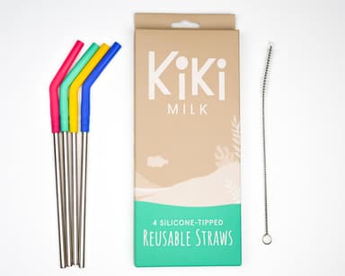 Kiki Milk Straws • 4 Pack