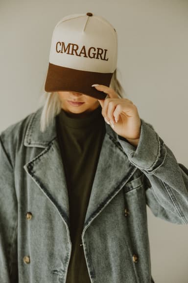 Camera Girl Trucker Hat