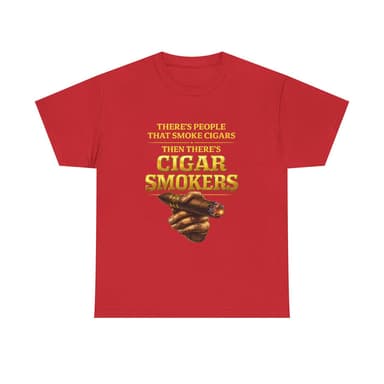 Cigar Enthusiast T-Shirt — Vintage Smoking Tee for Cigar Lovers