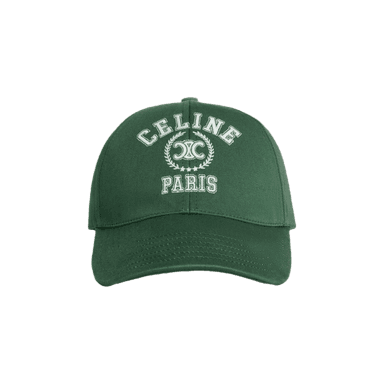 Celine Women's University Baseball Cap in Gabardine Cotton