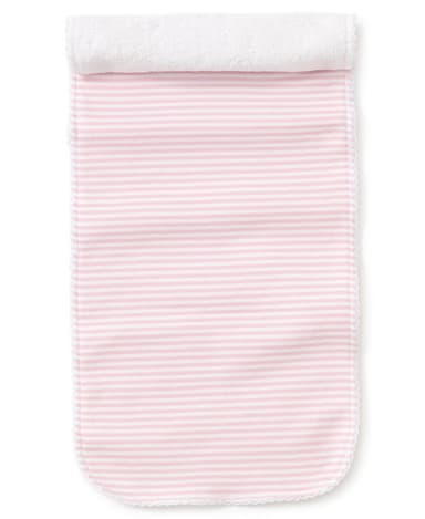 Simple Stripes Pink Burp