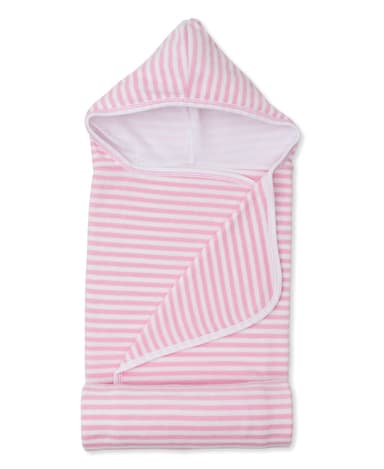 Cabana Terry Stripes Pink Terry Beach Towel