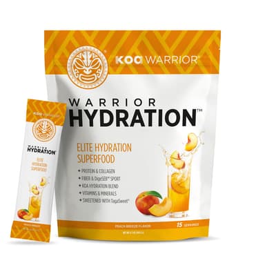 Warrior Hydration™ Elite Hydration Superfood (Peach Breeze)