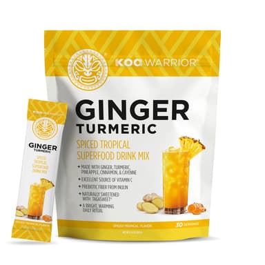 KOA WARRIOR® GINGER TURMERIC - SPICED TROPICAL SUPERFOOD