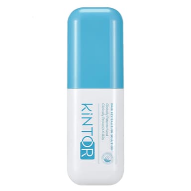 KINTOR 0.5% KX-826 Anti-Hair Loss Solution is suitable for androgenic hair loss and can be used by both men and women (Blue Bottle)