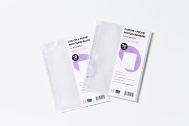 Custom A5 Binder Sleeves - Single pocket, Single Sided