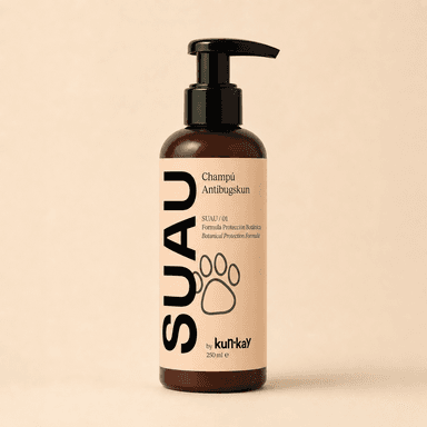 SUAU - Champú Antibugskun Repelente Parásitos para perros y gatos