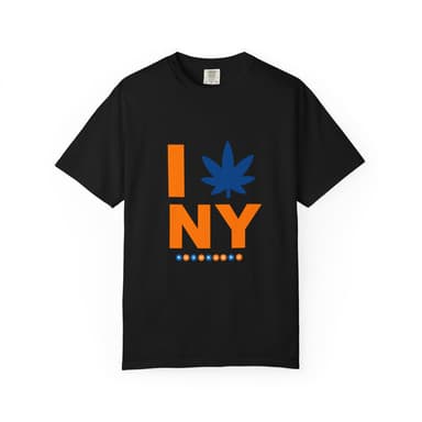 I Weed NY Knicks Themed T-Shirt