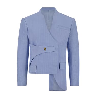 Pastel Blue Aka Blazer