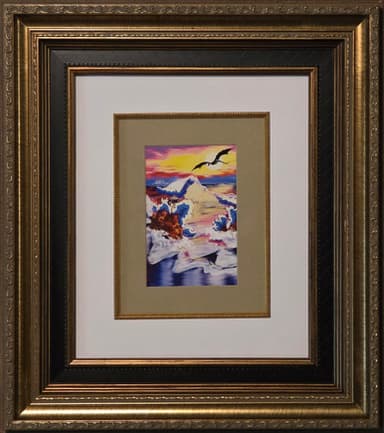 “J’Ai Vu Un Dragon À La Plage” by L. C. Atencio (Limited Edition Lithograph)