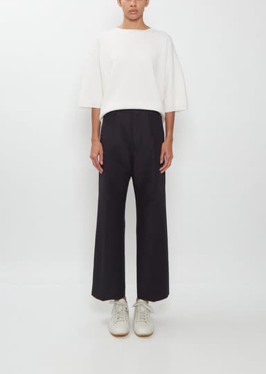 Port Cotton Duchesse Slim Pants