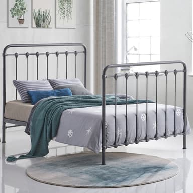 Havana Contemporary  Metal Bed Frame