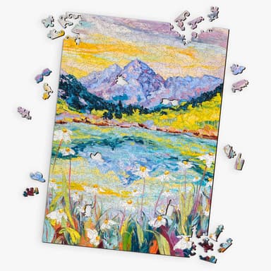 Wooden Art Puzzles for Adults - The Majestic Bells by Artist Emily Chaplin