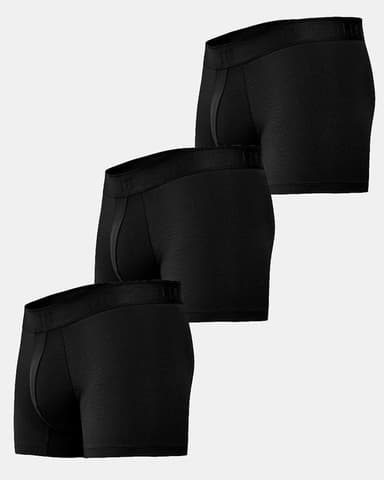 3-Pack Ultra-Light Trunks with Ergonomic Pouch