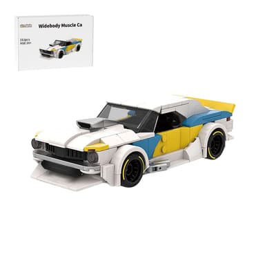 MOC-245159 69′ Chevy Camaro Custom Widebody Building Blocks Set (312PCS) by yourbrickdesign