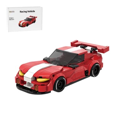 MOC-245159 Dodge Viper GTS-R Building Blocks Set (313PCS) by yourbrickdesign