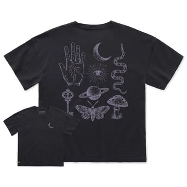 Women's Mystical Medley Short Sleeve Oversized Crusher Tee