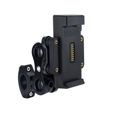 Linkifun™ Rear Mounting Bracket for MT3C, MT3D, MT3A & MT13A Motorcycle Navigation Screens, Adjustable Ball-Joint & Fixed Crossbar Clamp Mount Options