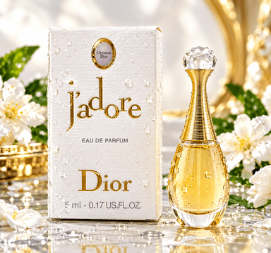 J'ADORE DIOR EAU DE PARFUM 5 ml 0.17 fl.oz MINI PERFUME NEW IN BOX