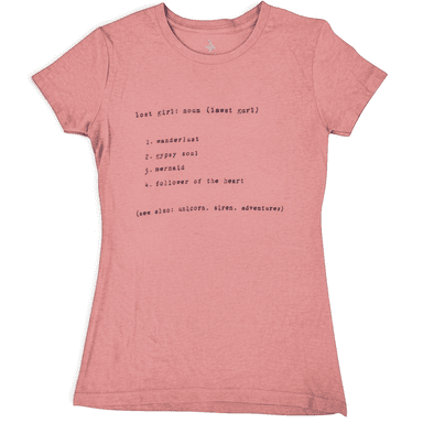 Women's Lost Girl Definition Tee