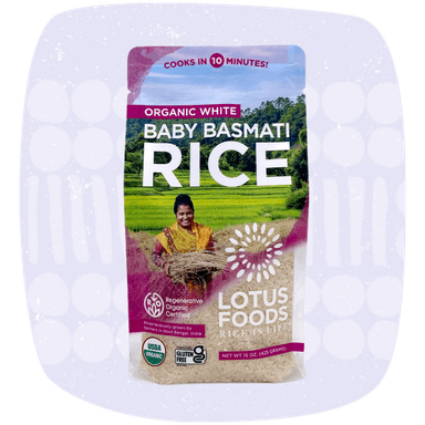 Regenerative Organic White Baby Basmati Rice