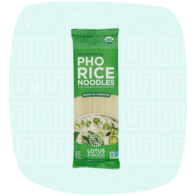 Organic Traditional Pho Rice Noodles