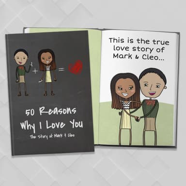 50 Reasons Why I Love You Personalized Book