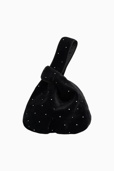 Aino Embellished Velvet Purse