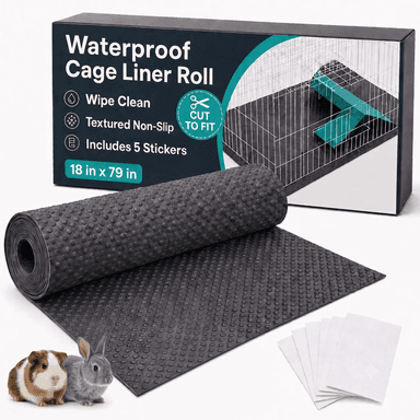 Cut-to-Fit Waterproof Guinea Pig Cage Liner & Rabbit Base- 18"x 79"