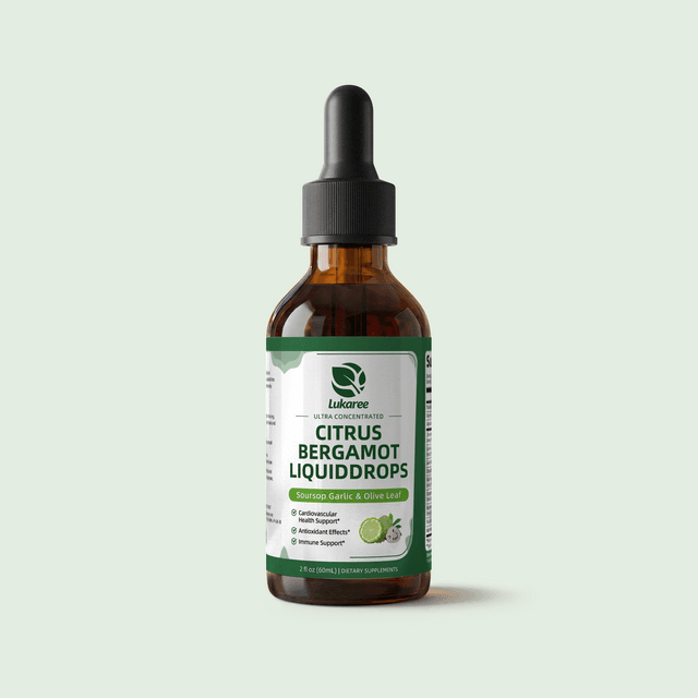 Citrus Bergamot  Liquid Drops Original Flavor • 2 fl oz (60 mL)