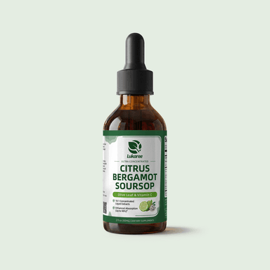 Citrus Bergamot Drops for Heart & Cholesterol Support • 2 fl oz (60ml)