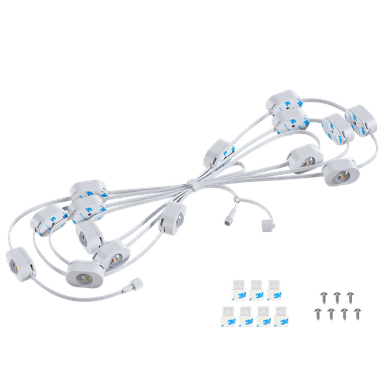 Lumary Permanent Outdoor Lights 3 Extension String of Lights 24.6ft