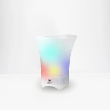 Lumi Chill Collapsible Ice Bucket & Bluetooth® Speaker with LED Party Light