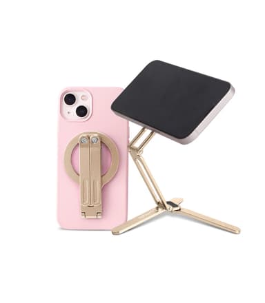 Portable Magnetic Phone Stand for iPhone-Golden