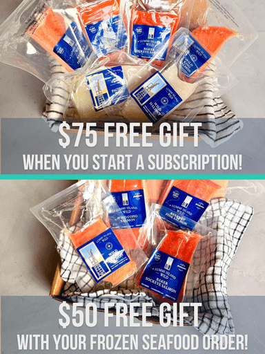 $50 Gift with any order - $75 Gift for NEW Subscribers