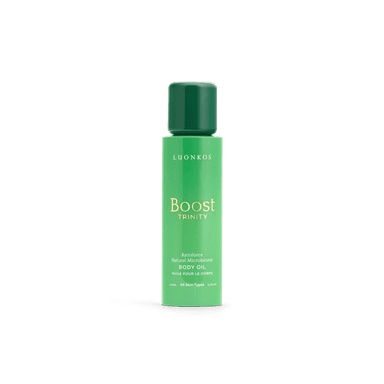 Boost Trinity Body Oil – Hydration and Protection with Finnish Forest Microbes