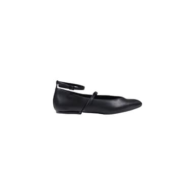 Armani Exchange Black Polyester Platform Women's Pumps