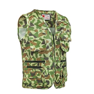 LVAD HeartMate Unisex Mesh and Textile Vest - Green Camo™