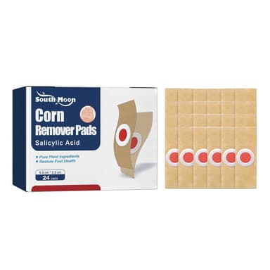 Wart & Corn Remover Patches, Fast-Acting Skin Tag Removal Pads for Feet & Body, Herbal Skin Smooth Restoration Plaster