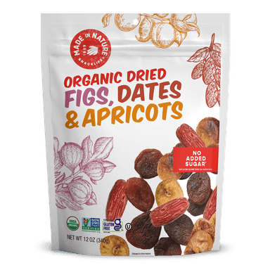 Organic Dried Figs, Dates & Apricots