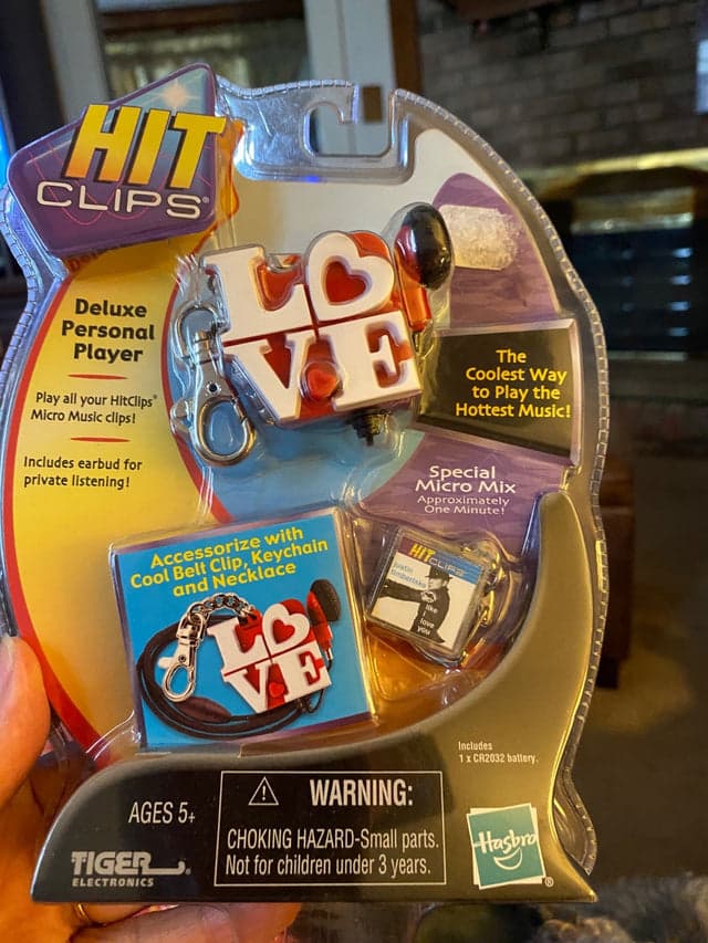 Justin Timberlake Tiger Hit Clip Mini Music Player & Girlfriend Mix