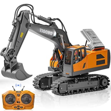 SJYN 13-Inch Remote Control Excavator Toy