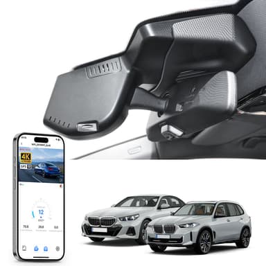 Mangoal Front 4K HDR Dash Cam STARVIS 2 for BMW 5 Series Gen8 G60 G61 G68 2024+M5 G90 G99