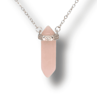 ❤️ The Soulmate Attractor Crystal Necklace - silver