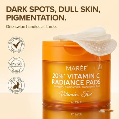 MARÉE Dark Spot Fading Vitamin C Pads