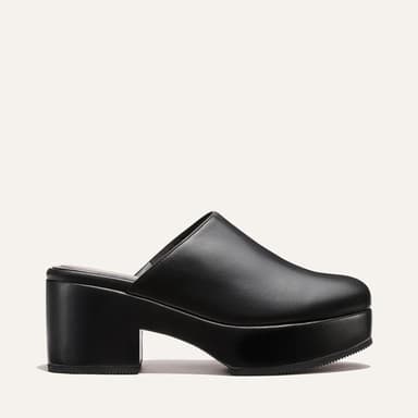 Alison Roman x Margaux: The Atlantic Clog - Black Calf