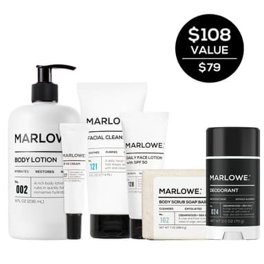 Complete Skincare Set — Cedarwood + Sea Salt