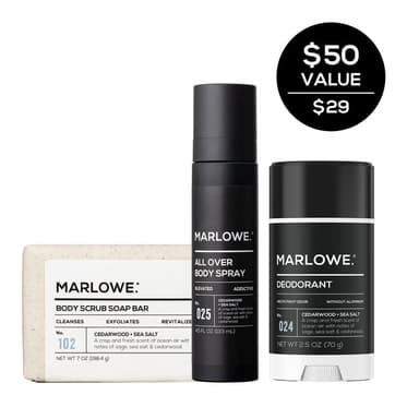 The Gym Set — Cedarwood + Sea Salt